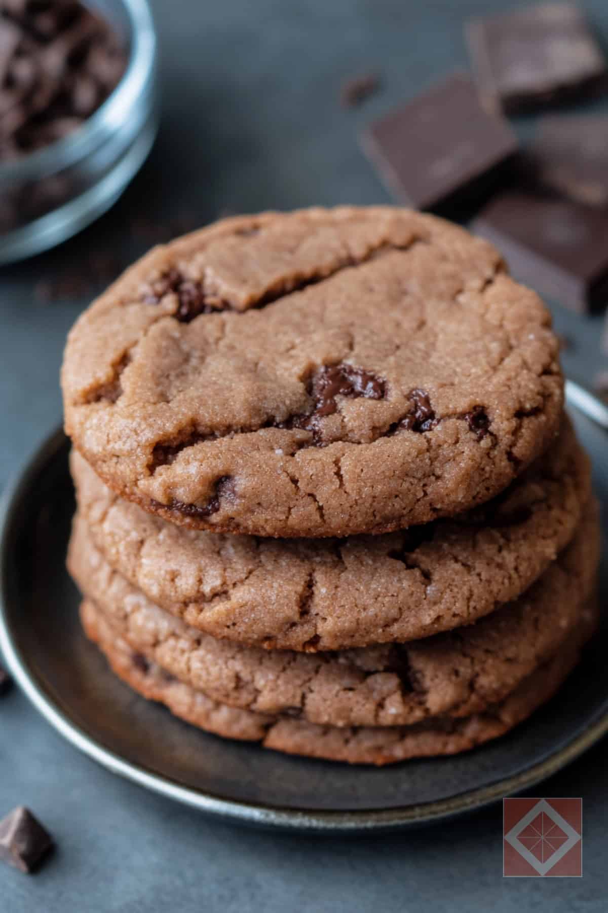 Soft & Chewy Chocolate Protein Cookies You’ll Love 2 Soft & Chewy Chocolate Protein Cookies You’ll Love - Chocolate Protein Cookies pin 1 midia