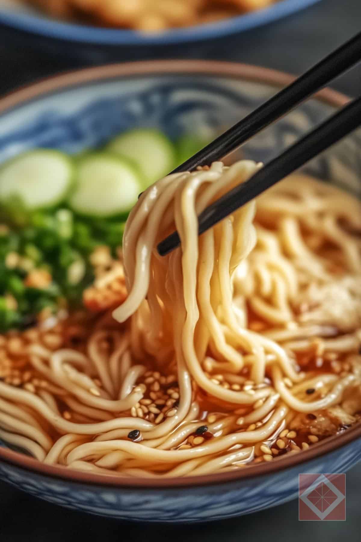 Chinese Food Favorite: Cold Noodles Made Easy 3 Chinese Food Favorite: Cold Noodles Made Easy - Cold Noodles pin 1 midia