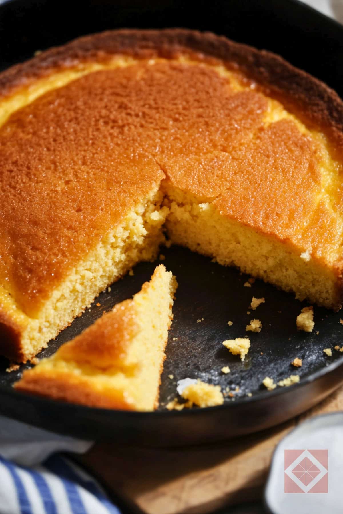 1920's Continental Johnny Cake: A Classic Cornbread Revival 2 1920's Continental Johnny Cake: A Classic Cornbread Revival - Continental Johnny Cake pin 1 midia