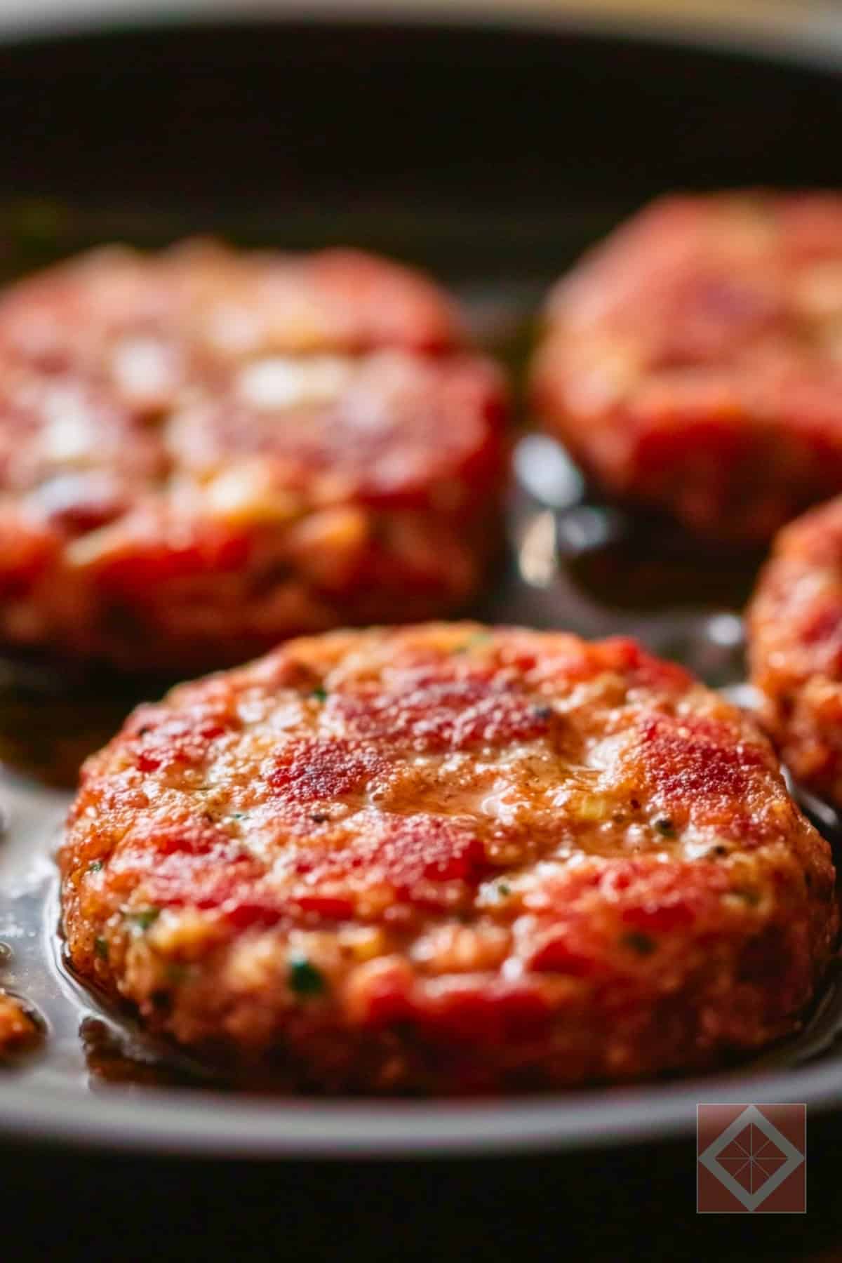 Crispy Beef Breakfast Sausage Patties Air Fryer Recipe in 15 Minutes 4 Crispy Beef Breakfast Sausage Patties Air Fryer Recipe in 15 Minutes - Crispy Beef Breakfast Sausage Patties pin 2 midia