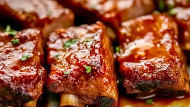 Easy Crispy Beef Short Ribs Air Fryer Recipe for a Flavorful Carnivore Dinner - Crispy Beef Short Ribs midia