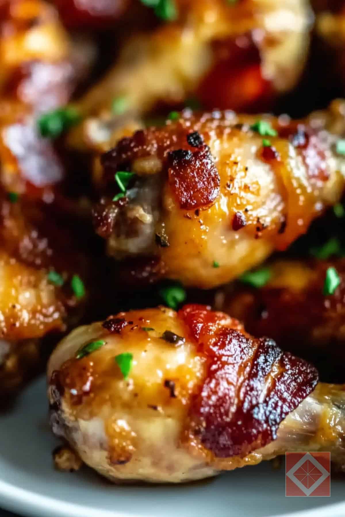 Crispy Chicken Drumstick with Bacon Drippings: Carnivore Air Fryer Recipe 3 Crispy Chicken Drumstick with Bacon Drippings: Carnivore Air Fryer Recipe - Crispy Chicken Drumstick with Bacon Drippings pin 2 midia