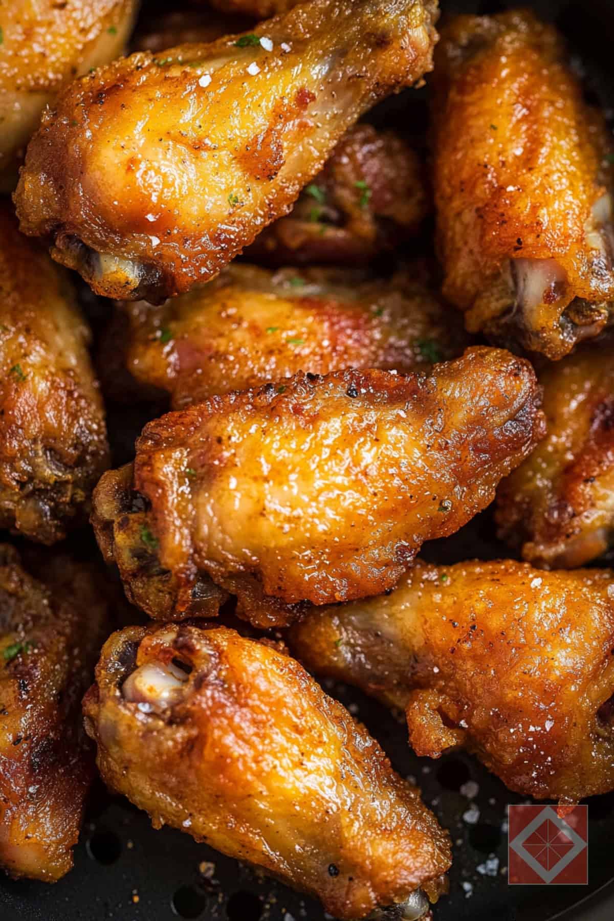 These Bacon-Dripped Chicken Wings Are Every Carnivore’s Dream Snack 3 These Bacon-Dripped Chicken Wings Are Every Carnivore’s Dream Snack - Crispy Chicken Wings pin 2 midia