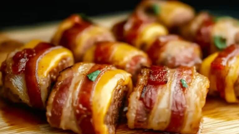 Steak & Bacon Roll-Ups in the Air Fryer: Quick, Meaty, and Seriously Addictive 4 Steak & Bacon Roll-Ups in the Air Fryer: Quick, Meaty, and Seriously Addictive - Crispy Philly Cheesesteak Roll Ups midia