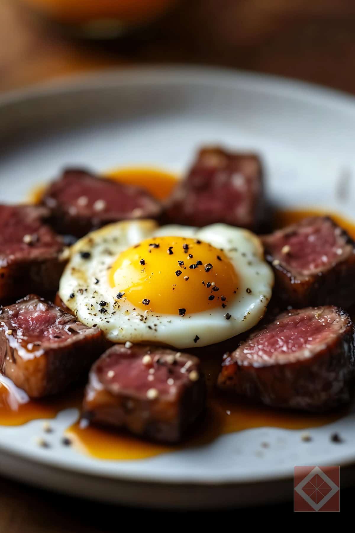 4 Beefy Carnivore Air Fryer Breakfasts That Keep You Going All Morning 3 4 Beefy Carnivore Air Fryer Breakfasts That Keep You Going All Morning - Crispy Steak Bites with Fried Egg pin 1 midia