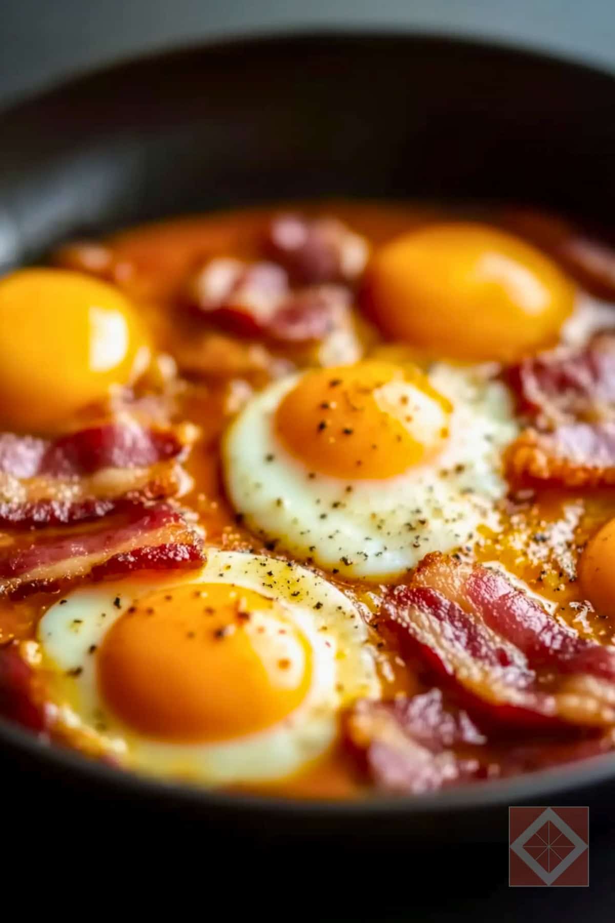 4 Carnivore Air Fryer Breakfasts with Poultry (That Are Way Better Than Just Eggs) 5 4 Carnivore Air Fryer Breakfasts with Poultry (That Are Way Better Than Just Eggs) - Duck Bacon Egg Skillet pin 1 midia