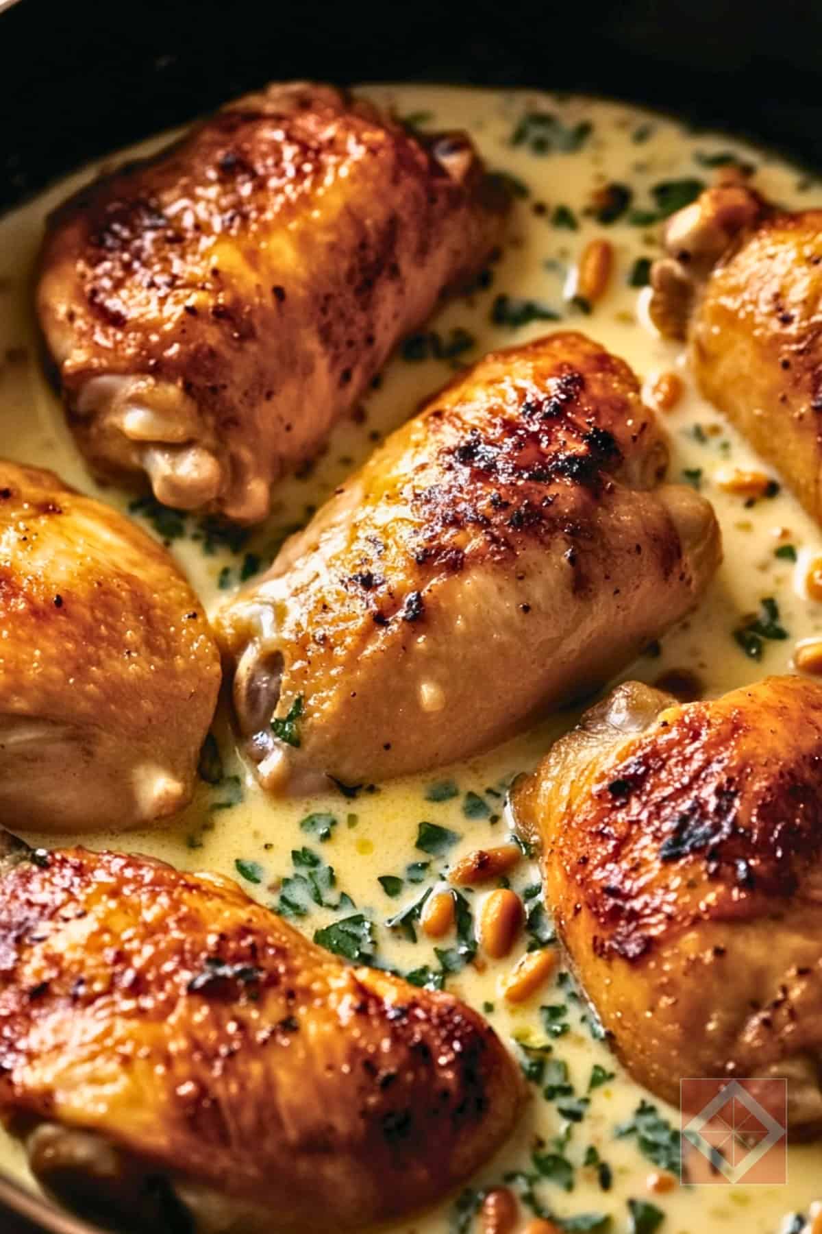 Easy Creamy Weekend Delight Capon in Milk & Honey Recipe 3 Easy Creamy Weekend Delight Capon in Milk & Honey Recipe - Easy Creamy Capon in Milk Honey pin 2 midia