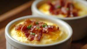 Savory Egg Custard with Crispy Bacon Recipe for a Carnivore Brunch 1 Savory Egg Custard with Crispy Bacon Recipe for a Carnivore Brunch - Egg Custard with Crispy Bacon midia