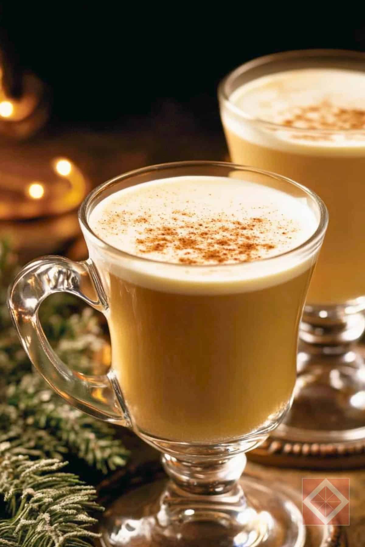 Coziest Holiday Drink Egg Nog Recipe for Cold Nights 2 Coziest Holiday Drink Egg Nog Recipe for Cold Nights - Egg Nog pin 1 midia