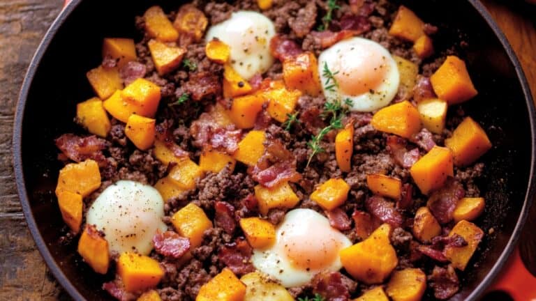 Carnivore Diet-Inspired Fall Skillet Hash - Fall Skillet Hash midia