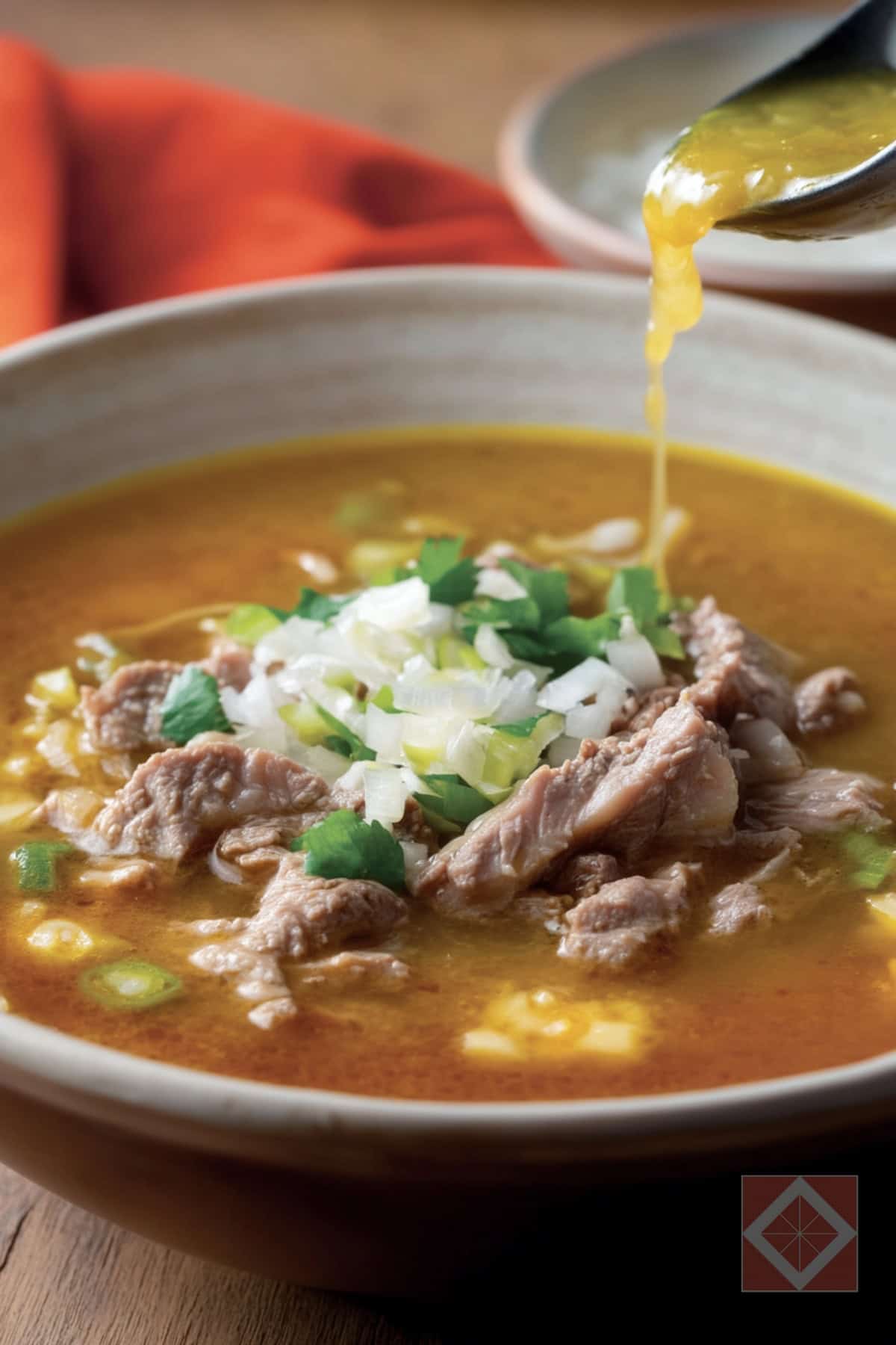 Golden Soup With Shaved Beef: A Brothy, Spicy Surprise 2 Golden Soup With Shaved Beef: A Brothy, Spicy Surprise - Golden Soup With Shaved Beef pin 1 midia