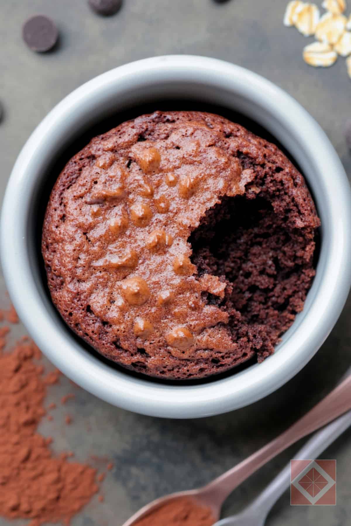 the secret to a fluffy, protein-packed muffin? greek yogurt. 2 the secret to a fluffy, protein-packed muffin? greek yogurt. - Greek Yogurt Chocolate Muffin pin 1 midia