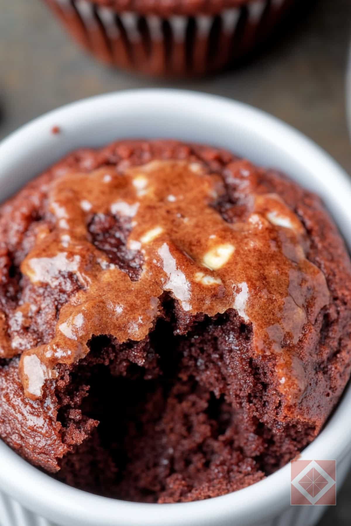 the secret to a fluffy, protein-packed muffin? greek yogurt. 4 the secret to a fluffy, protein-packed muffin? greek yogurt. - Greek Yogurt Chocolate Muffin pin 3 midia