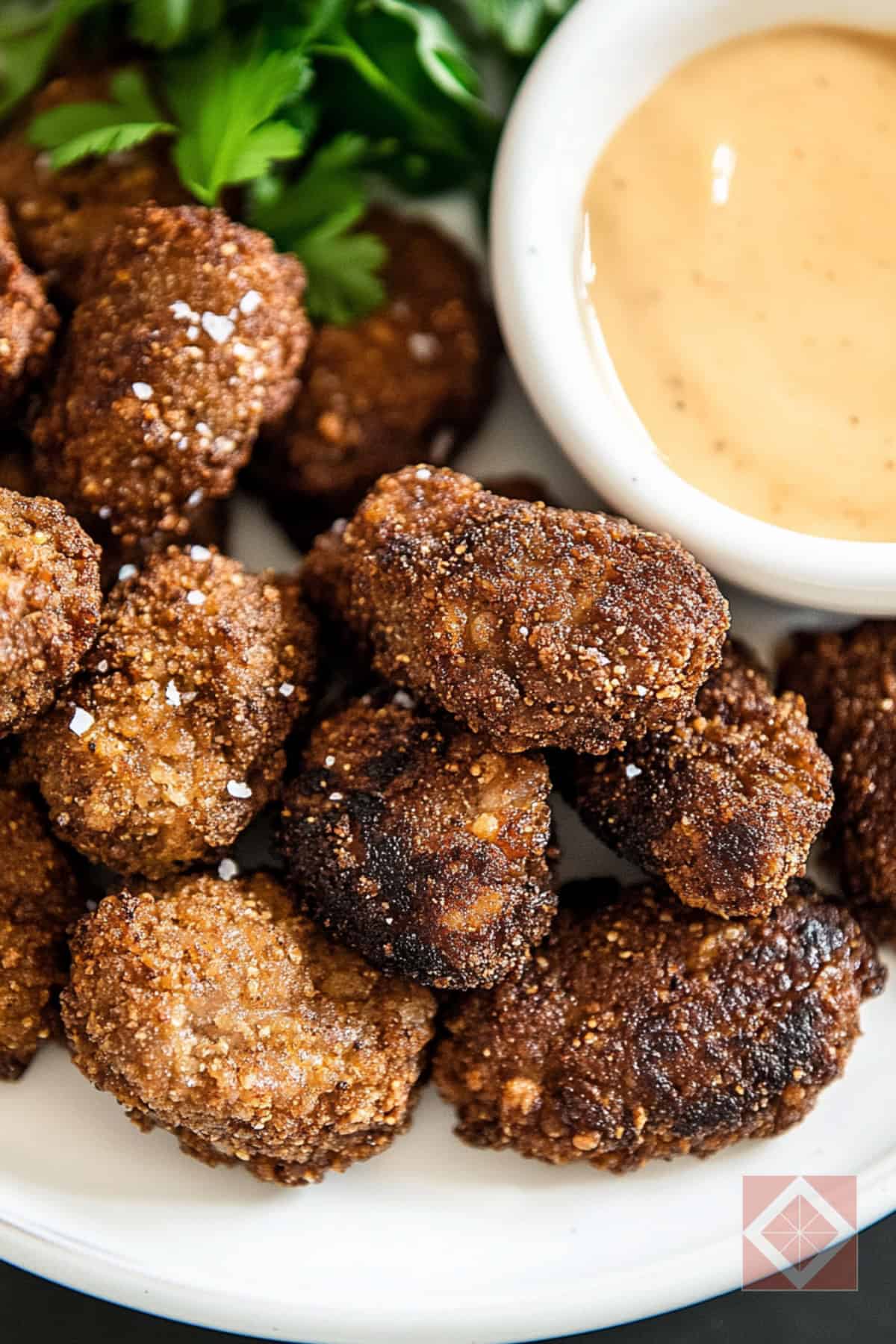 Juicy Ground Beef Nuggets Air Fryer Recipe for Keto-Friendly Bites 2 Juicy Ground Beef Nuggets Air Fryer Recipe for Keto-Friendly Bites - Ground Beef Nuggets pin 1 midia