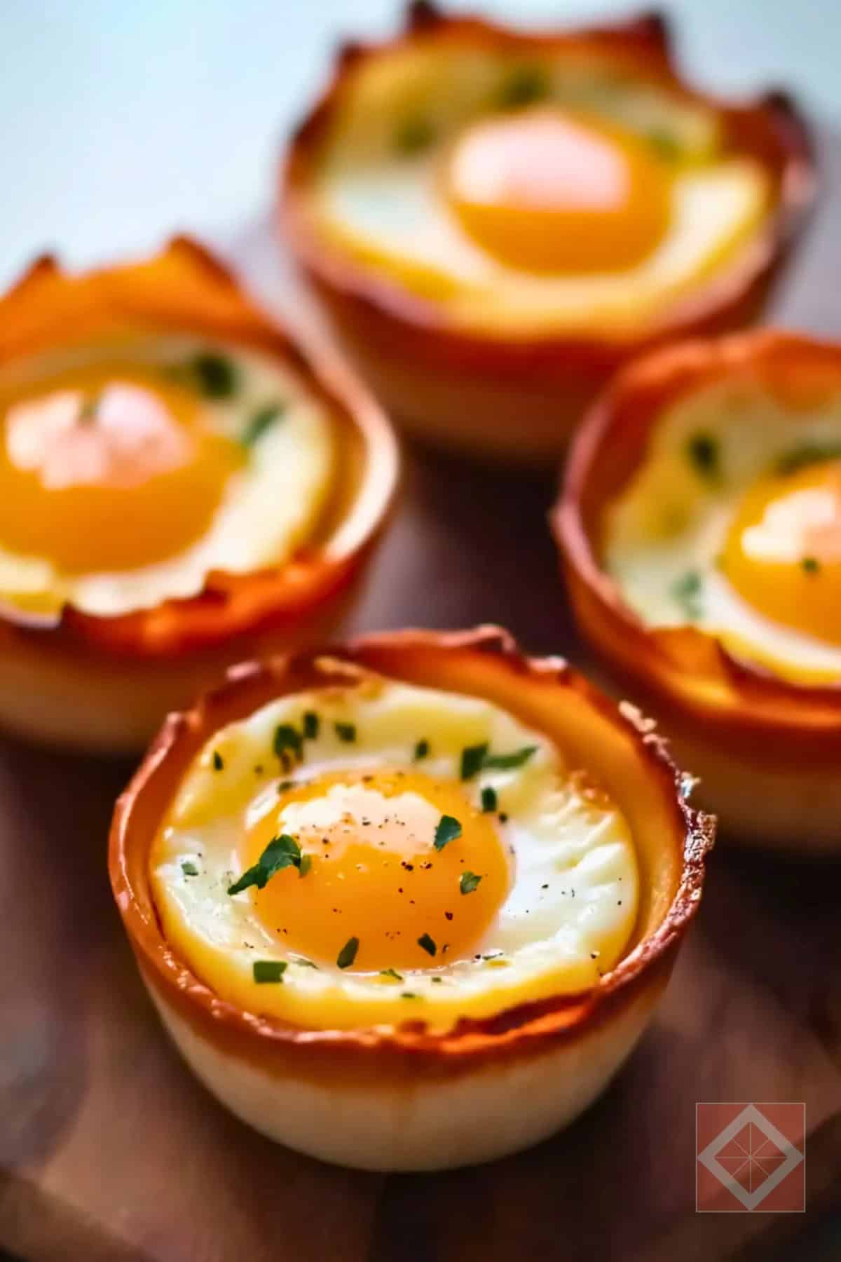 Air Fryer Ham & Egg Cups – A Simple Carnivore Staple 3 Air Fryer Ham & Egg Cups – A Simple Carnivore Staple - Ham Egg Cups pin 1 midia