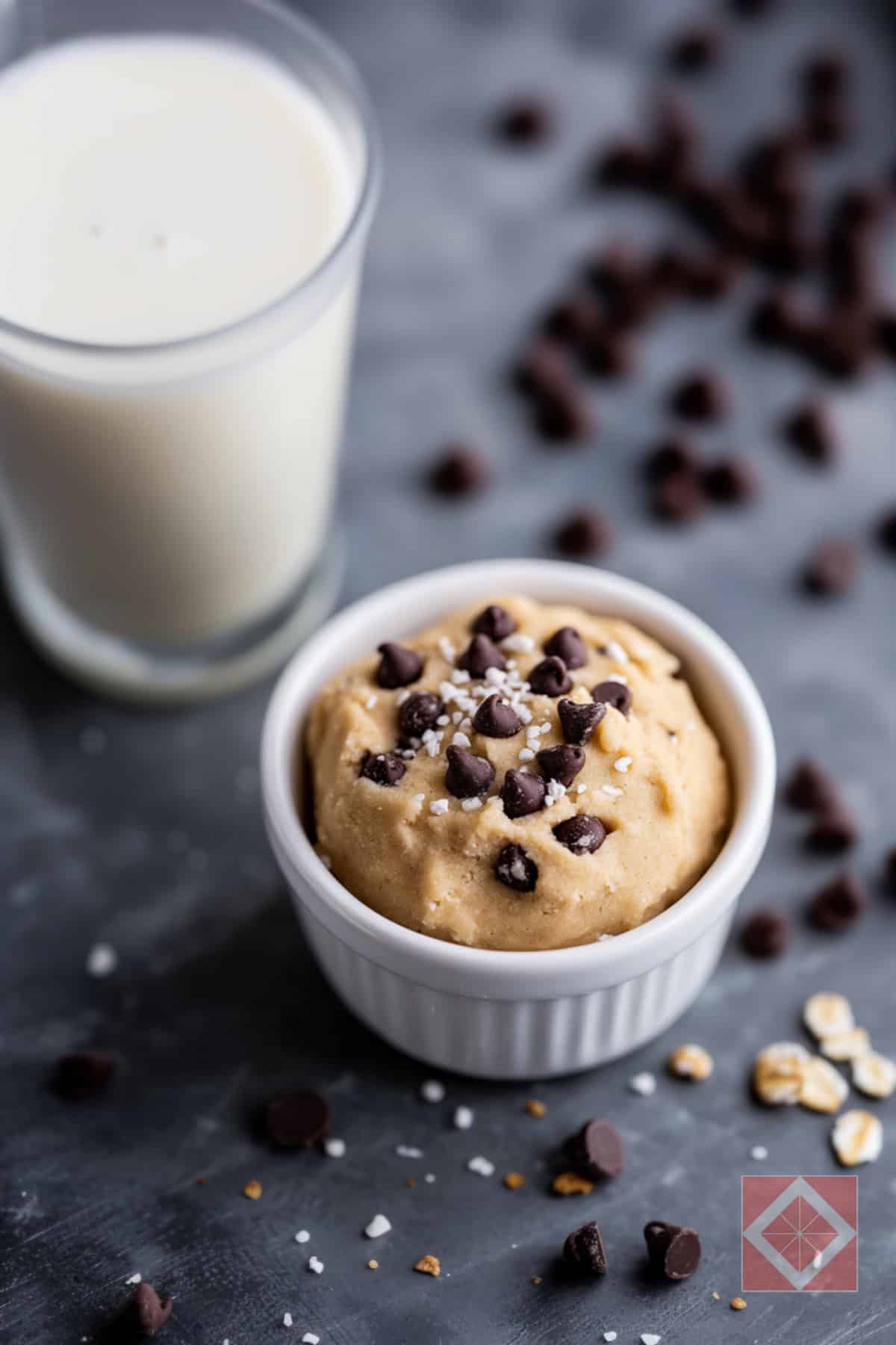 Healthy Edible Cookie Dough for Sweet Cravings 4 Healthy Edible Cookie Dough for Sweet Cravings - Healthy Edible Cookie Dough pin 2 midia 1
