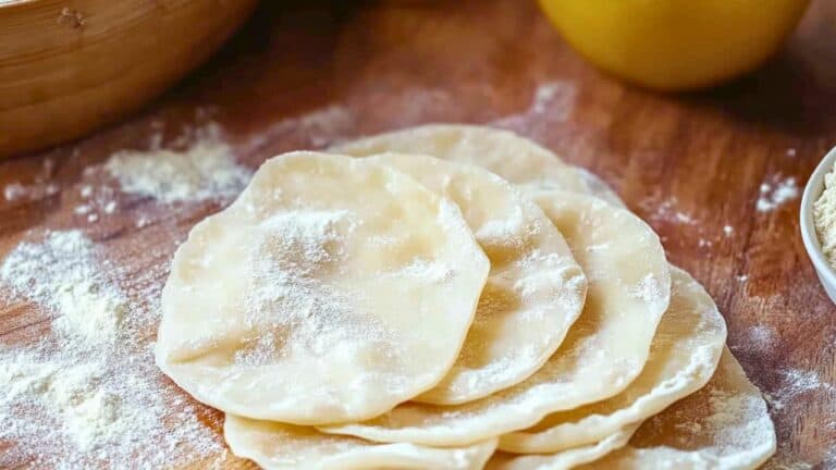 Stop Buying Dumpling Wrappers... Make These Instead 4 Stop Buying Dumpling Wrappers... Make These Instead - Homemade Dumpling Wrappers midia