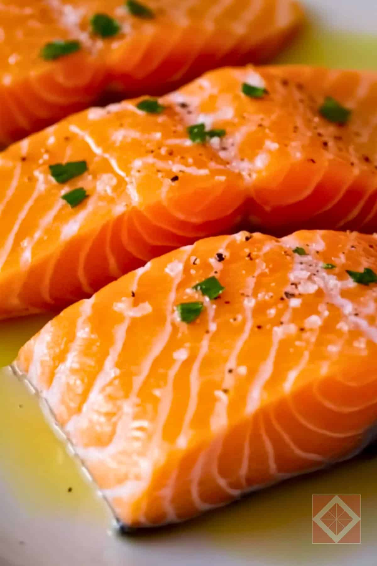 Perfectly Juicy Salmon Fillets with Butter: Carnivore Air Fryer Recipe 2 Perfectly Juicy Salmon Fillets with Butter: Carnivore Air Fryer Recipe - Juicy Salmon Fillets with Butter 1 midia