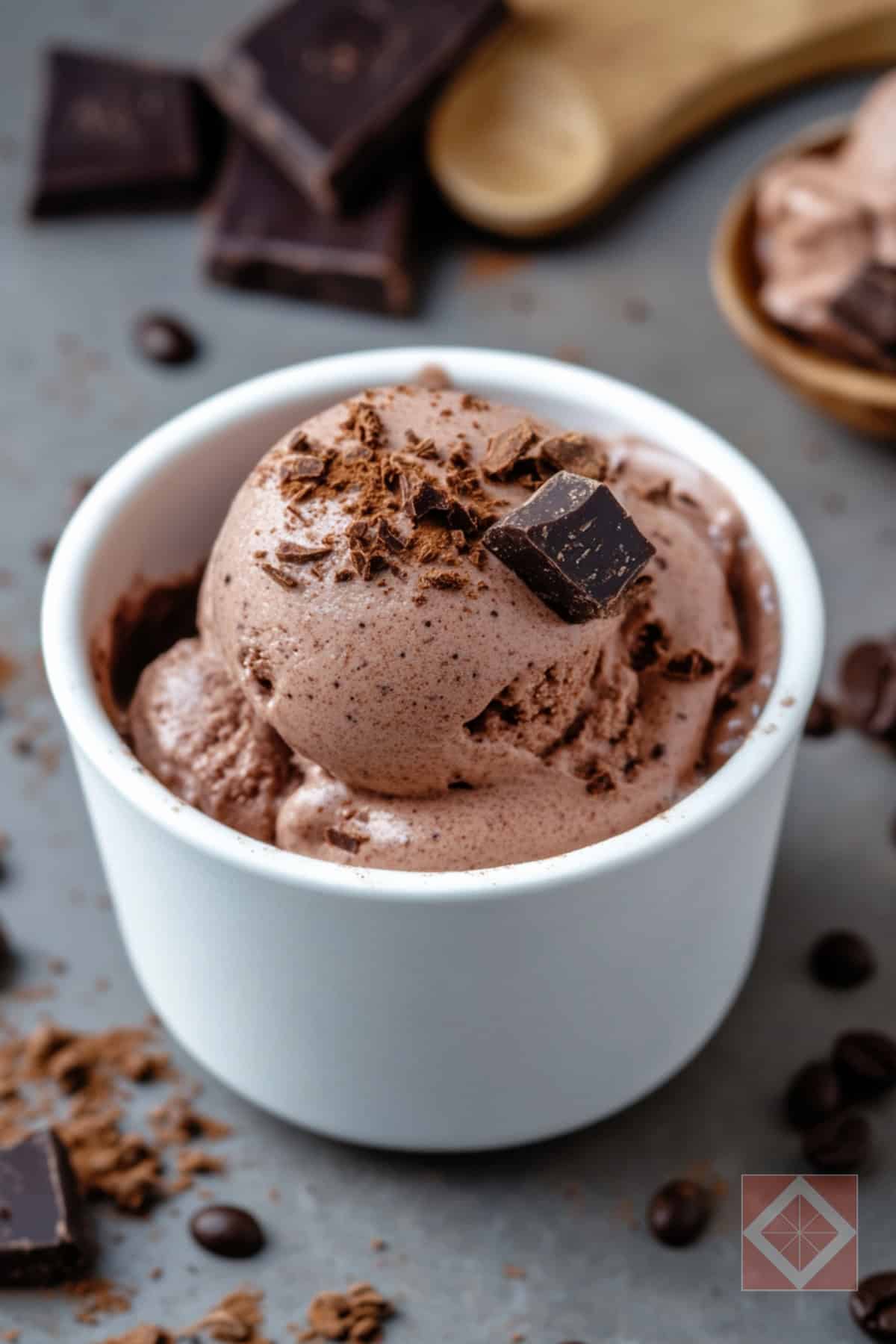 High-Protein Mocha Ice Cream for a Sweet Treat 2 High-Protein Mocha Ice Cream for a Sweet Treat - Mocha Ice Cream pin 1 midia