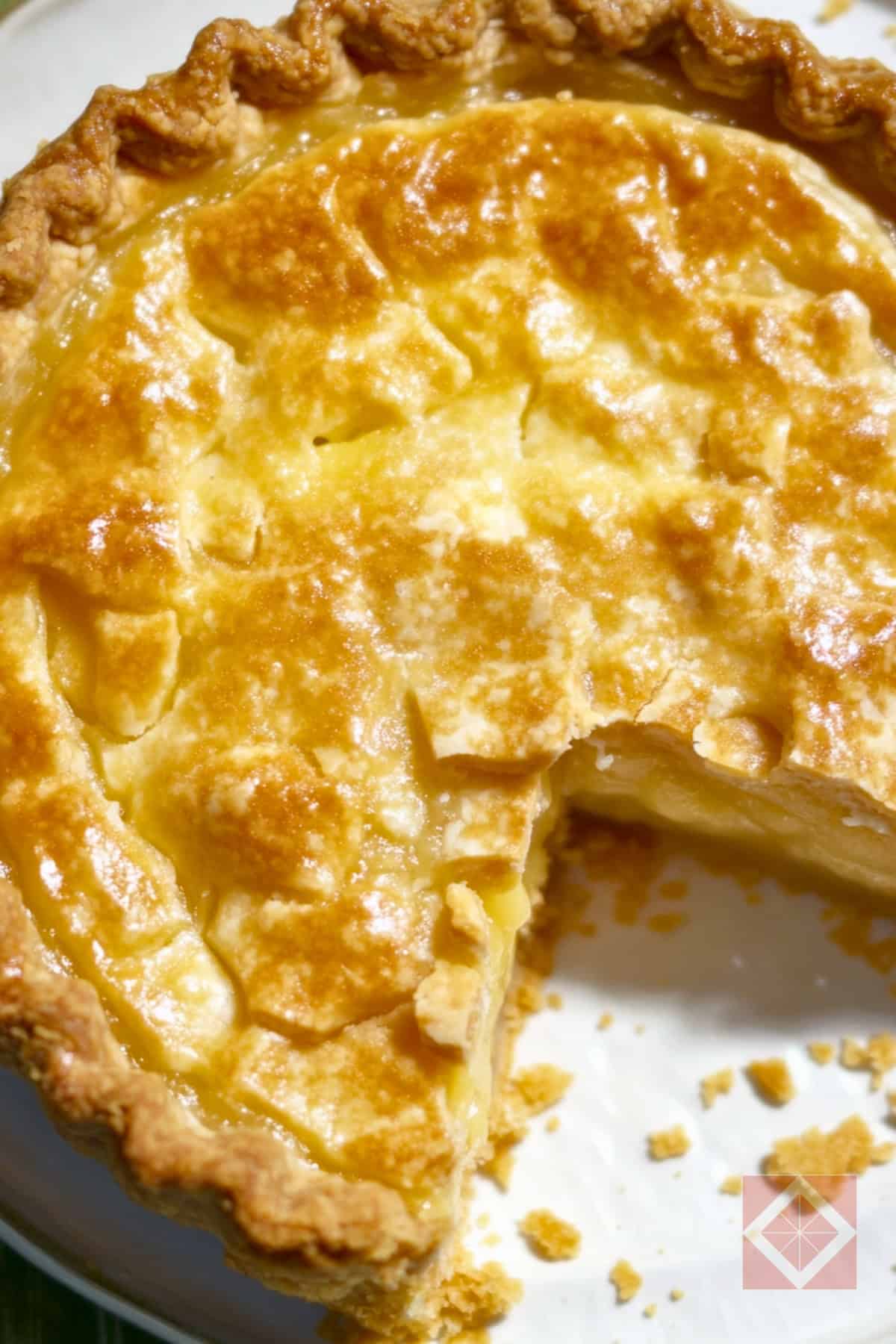 1930's Mock Apple Pie: A No-Apple Recipe That Tastes Real 2 1930's Mock Apple Pie: A No-Apple Recipe That Tastes Real - Mock Apple Pie A No Apple Recipe pin 1 midia