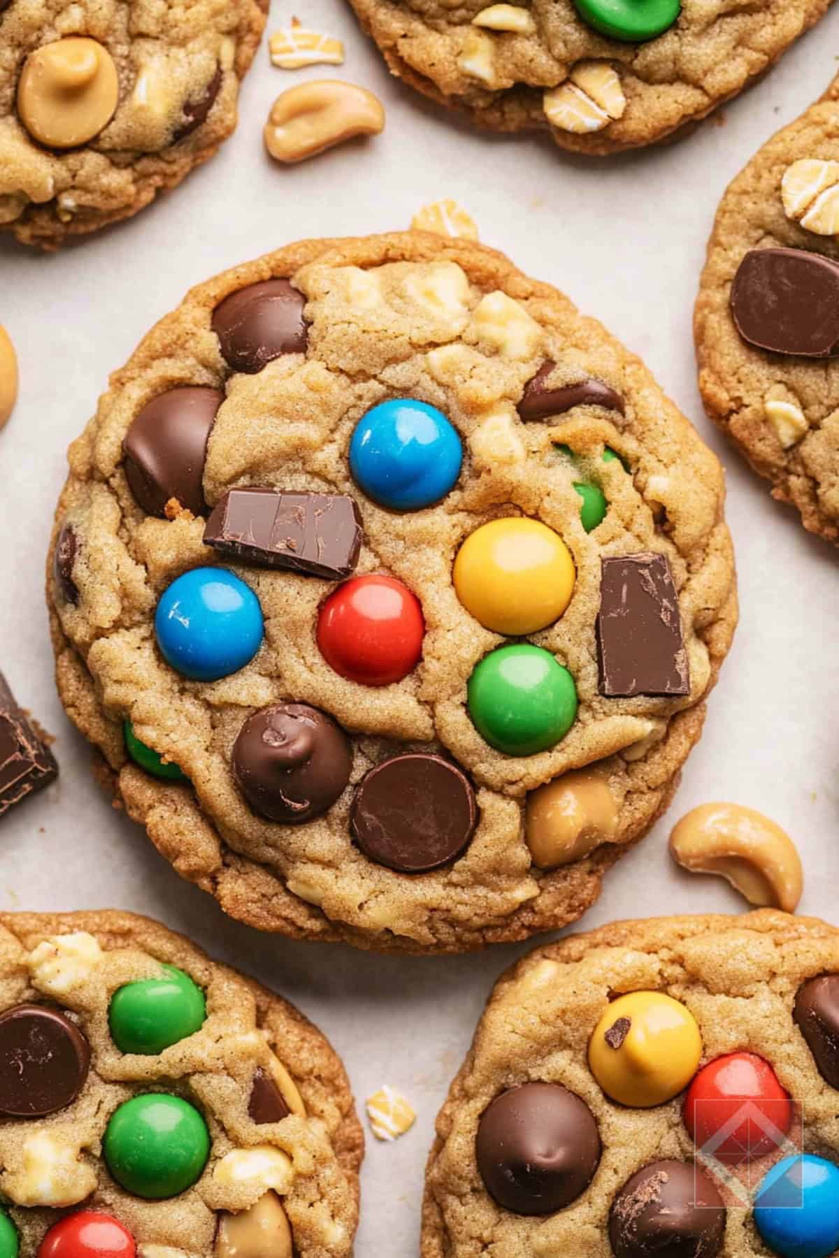 The Best Monster Cookies From 1980 for a Chewy, Chunky Bite 4 The Best Monster Cookies From 1980 for a Chewy, Chunky Bite - Monster Cookies pin 1 midia 1