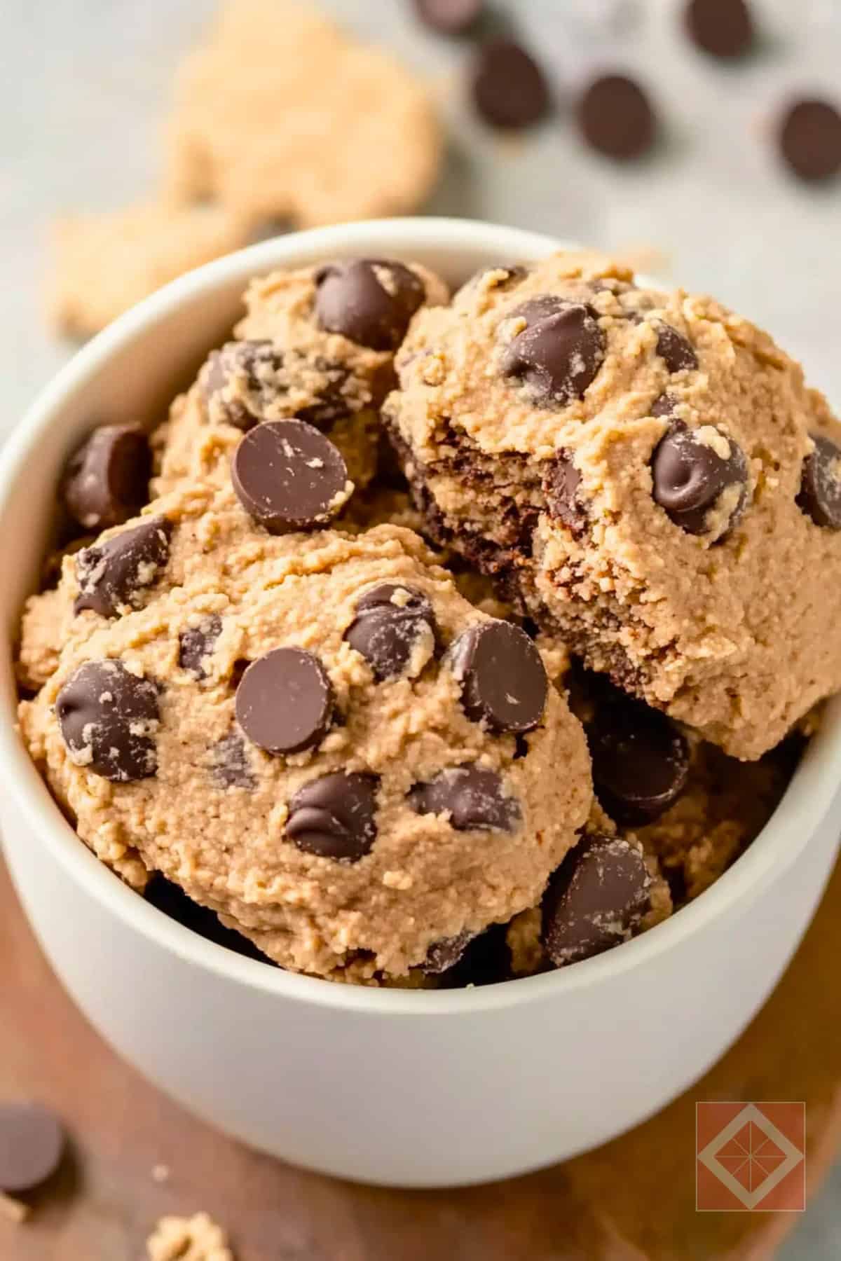 Protein Cookie Dough You Can Eat with a Spoon & Still Call It a Win 3 Protein Cookie Dough You Can Eat with a Spoon & Still Call It a Win - No Bake Protein Cookie Dough pin 1 midia