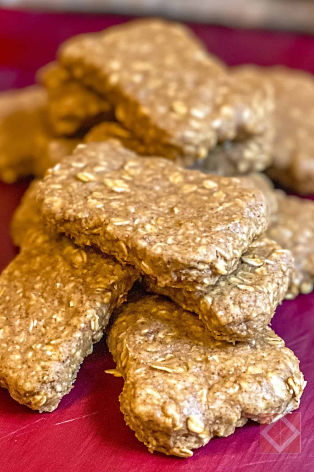 Wholesome Oat & Peanut Butter Dog Treats You Can Make in Minutes 5 Wholesome Oat & Peanut Butter Dog Treats You Can Make in Minutes - Oat Peanut Butter Dog Treats pin 3 midia