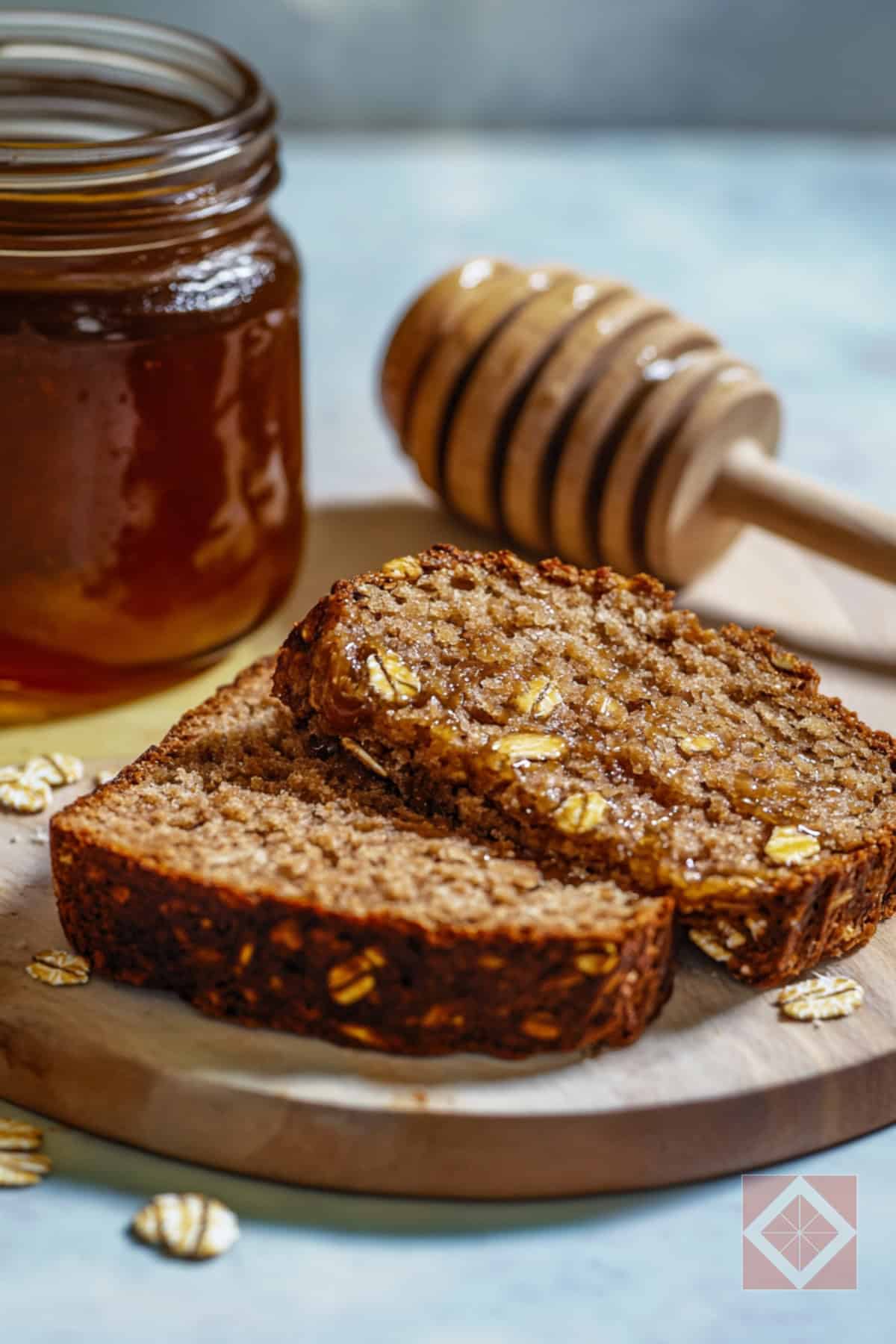 Oatmeal Honey Bread – Classic 1940s Recipe 2 Oatmeal Honey Bread – Classic 1940s Recipe - Oatmeal Honey Bread pin 1 midia