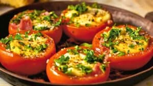 Italian Weeknight with Pomodori Farciti all’Erbette Recipe 1 Italian Weeknight with Pomodori Farciti all’Erbette Recipe - Pomodori Farciti allErbette midia