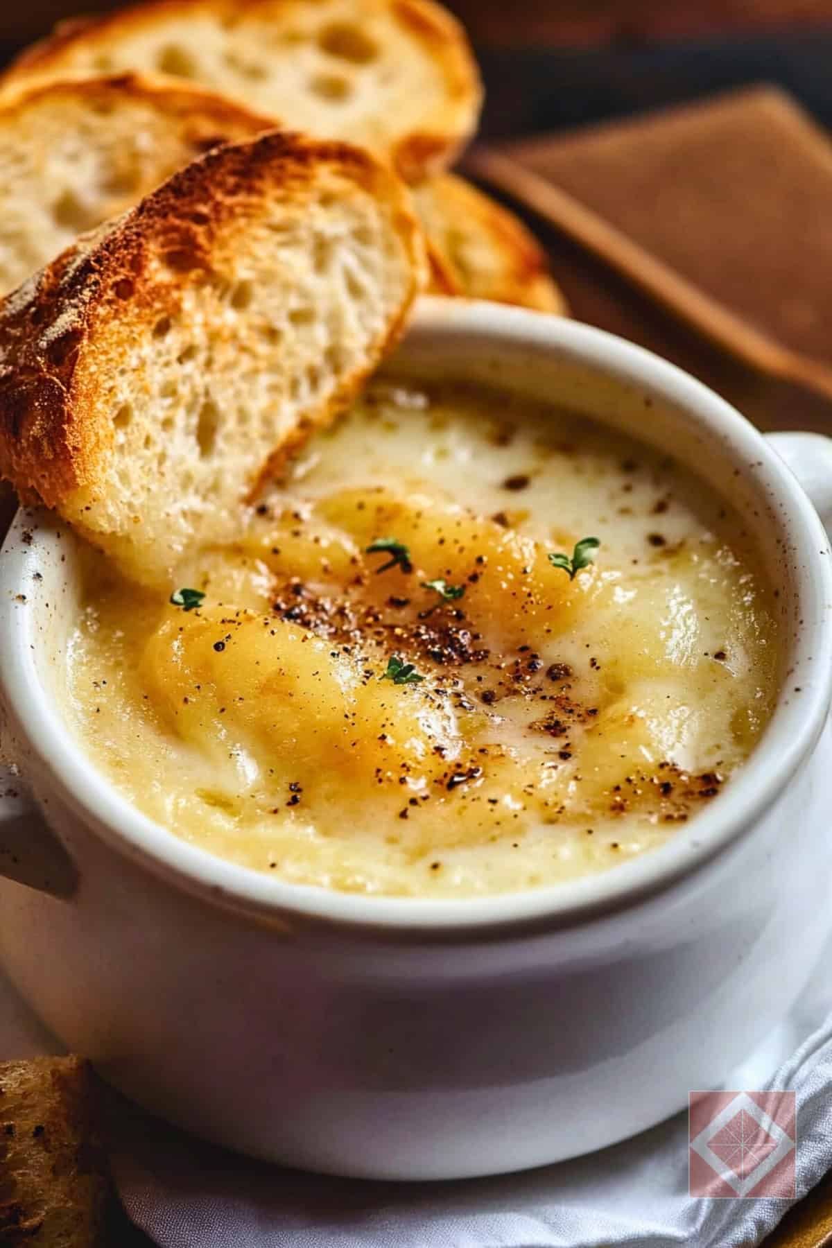 The French Onion Soup You’ve Never Heard Of—And It’s Made with Milk, Not Stock: Potage d’Oignons au Lait 2 The French Onion Soup You’ve Never Heard Of—And It’s Made with Milk, Not Stock: Potage d’Oignons au Lait - Potage dOignons au Lait pin 1 midia