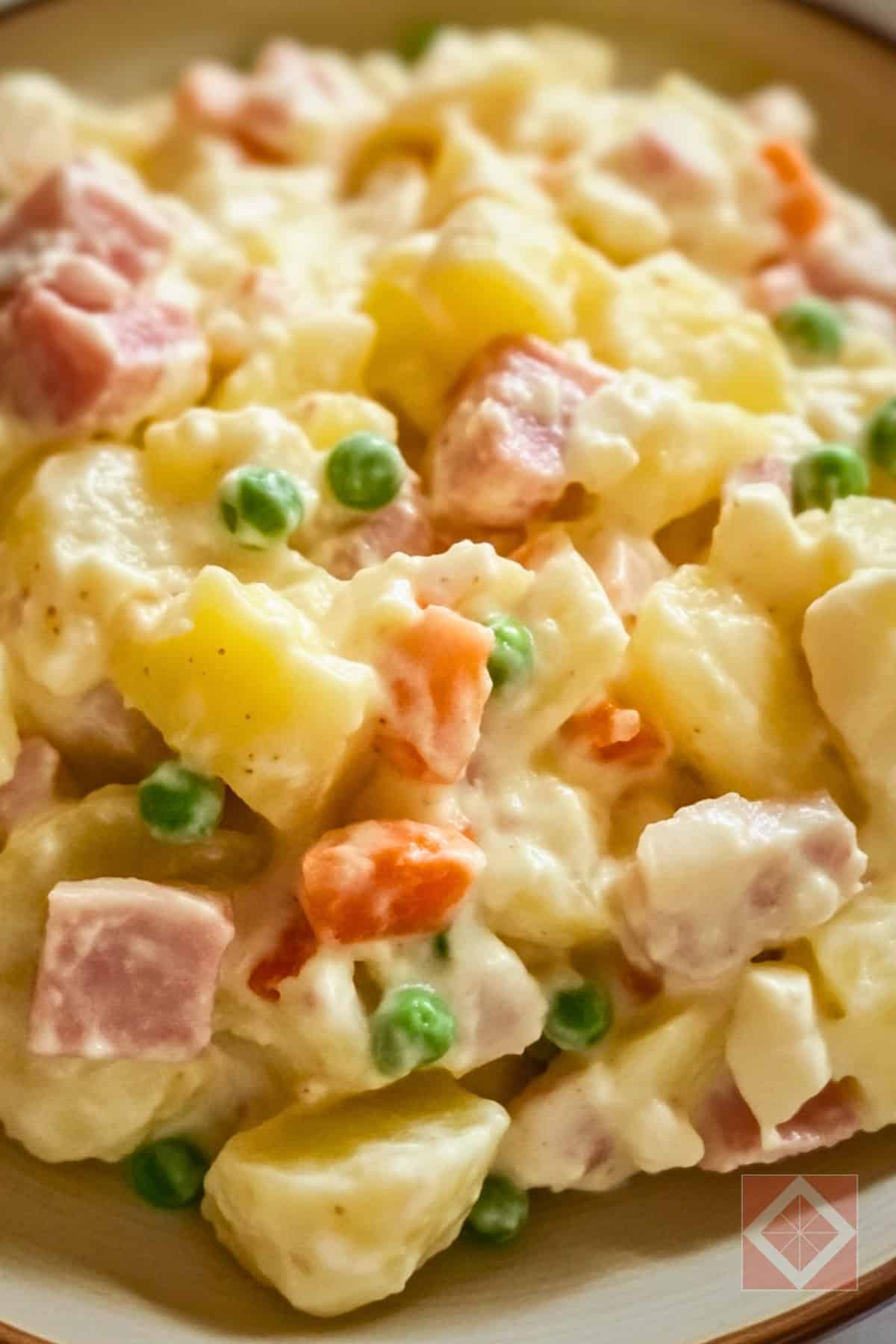 Irresistible Asian Potato Salad: The Secret's in the Cream 4 Irresistible Asian Potato Salad: The Secret's in the Cream - Potato Salad pin 2 midia
