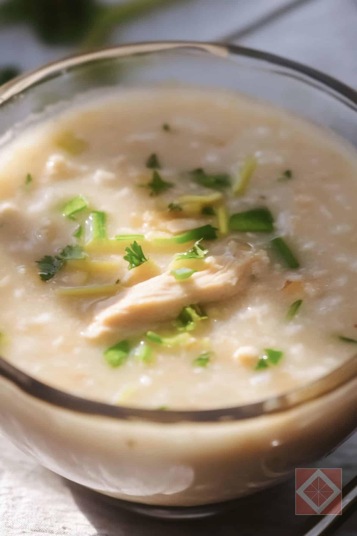 Calm Mornings Start With Quick Chicken Congee 3 Calm Mornings Start With Quick Chicken Congee - Quick Chicken Congee pin 1 midia