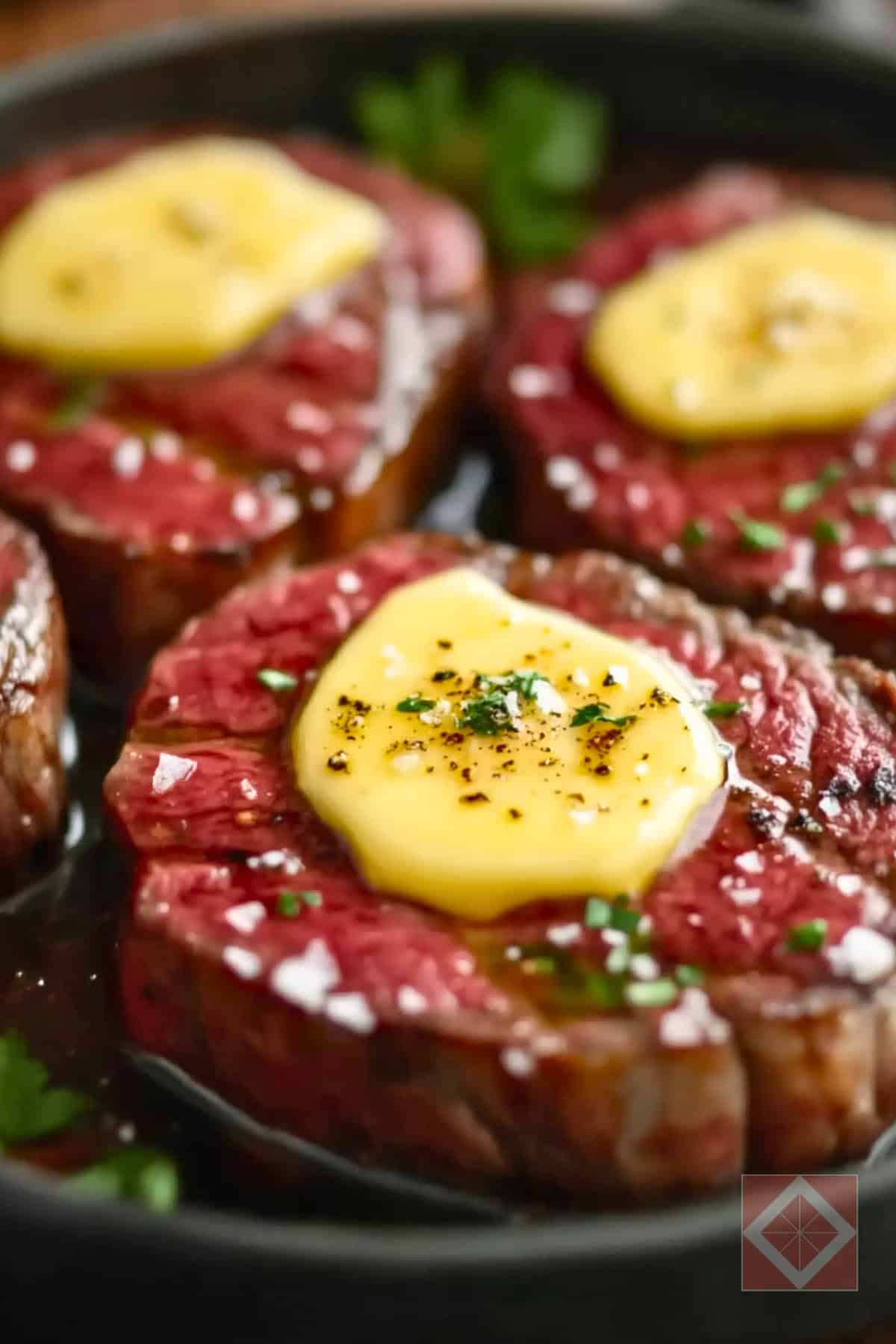 Ribeye Steak with Butter Air Fryer Recipe for Steak Lovers 4 Ribeye Steak with Butter Air Fryer Recipe for Steak Lovers - Ribeye Steak with Butter pin 2 midia