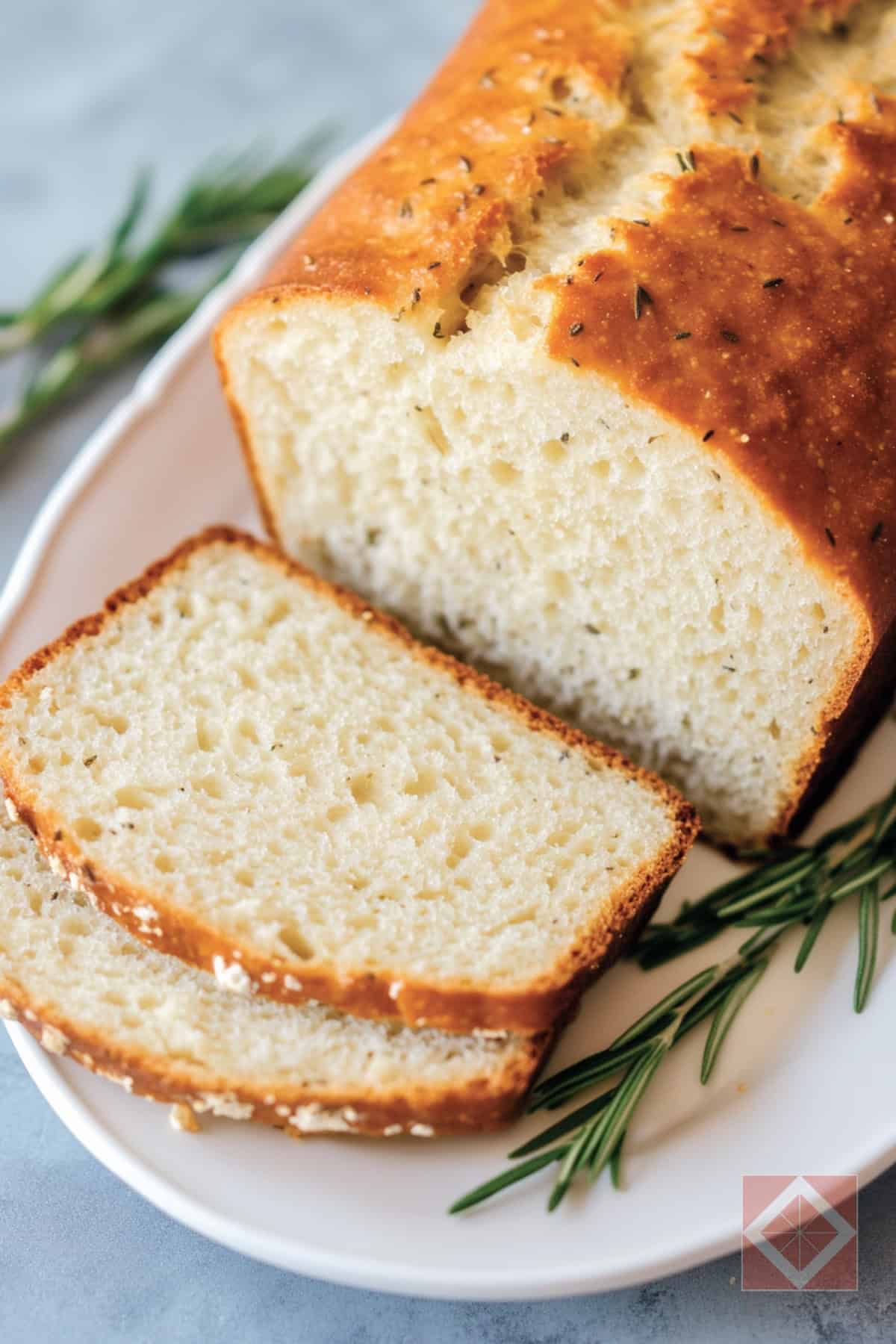 Bread Machine Rosemary Herb Bread That Feels Like a Hug in Loaf Form 3 Bread Machine Rosemary Herb Bread That Feels Like a Hug in Loaf Form - Rosemary Herb Bread pin 1 midia