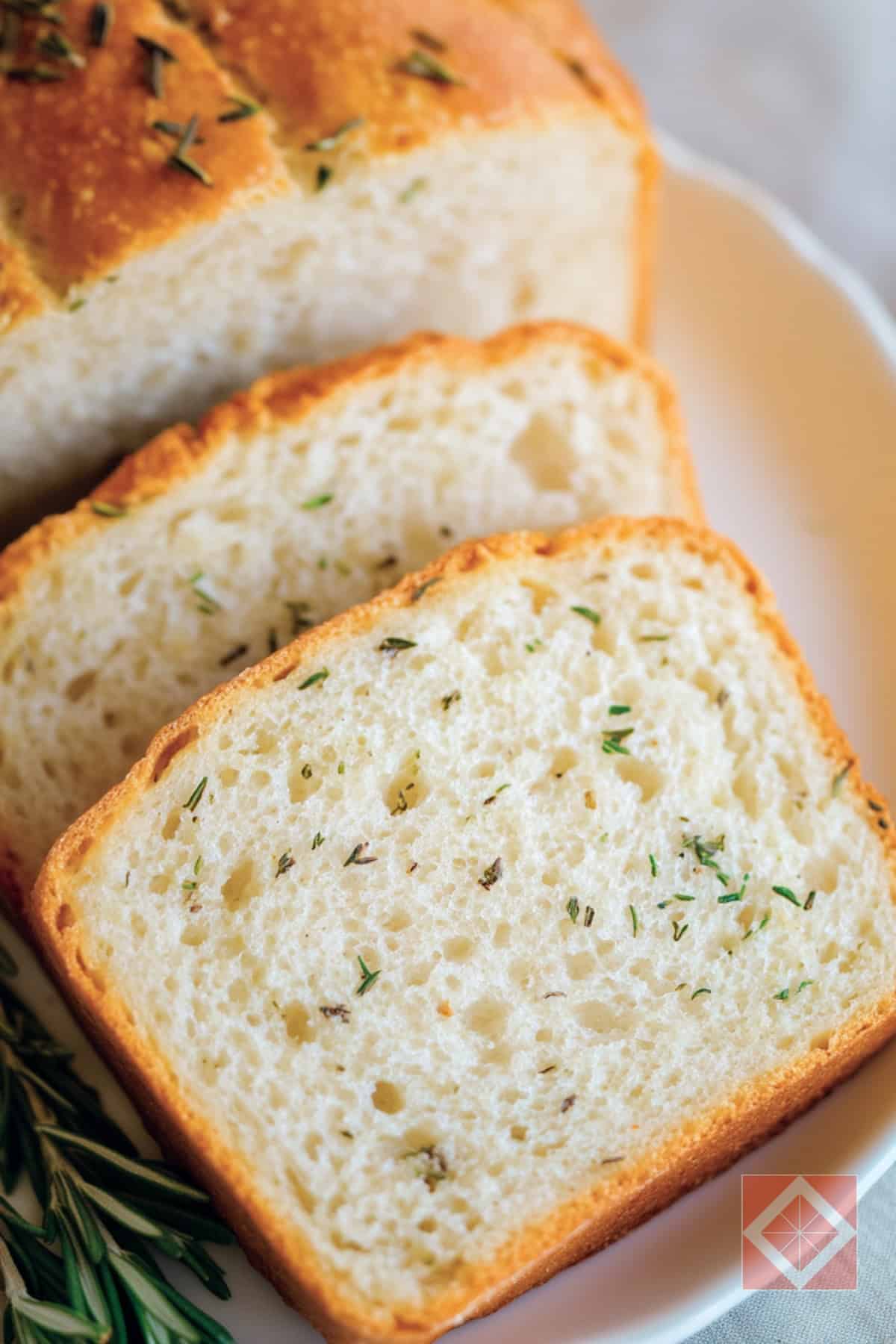 Bread Machine Rosemary Herb Bread That Feels Like a Hug in Loaf Form 4 Bread Machine Rosemary Herb Bread That Feels Like a Hug in Loaf Form - Rosemary Herb Bread pin 2 midia