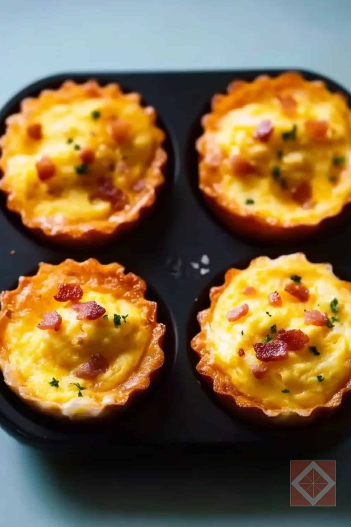 Scrambled Egg Muffins Air Fryer Recipe Low-Carb Breakfast Idea 2 Scrambled Egg Muffins Air Fryer Recipe Low-Carb Breakfast Idea - Scrambled Egg Muffins Air Fryer Recipe pin 1 midia