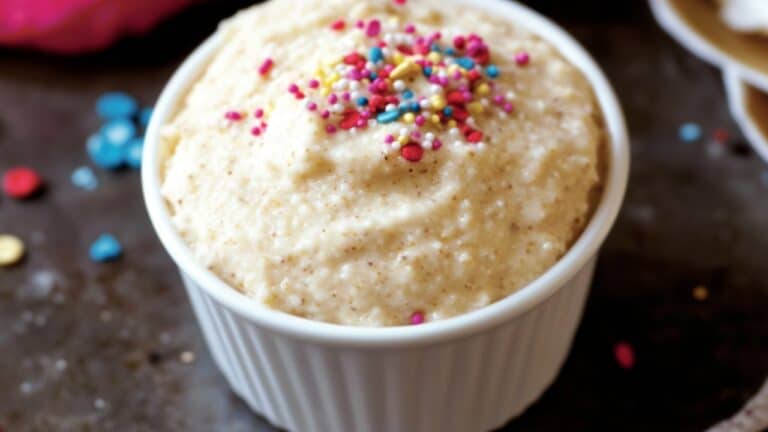 Single-Serve Cake Batter Dip – A Sweet & Wholesome Treat 3 Single-Serve Cake Batter Dip – A Sweet & Wholesome Treat - Single Serve Cake Batter Dip midia