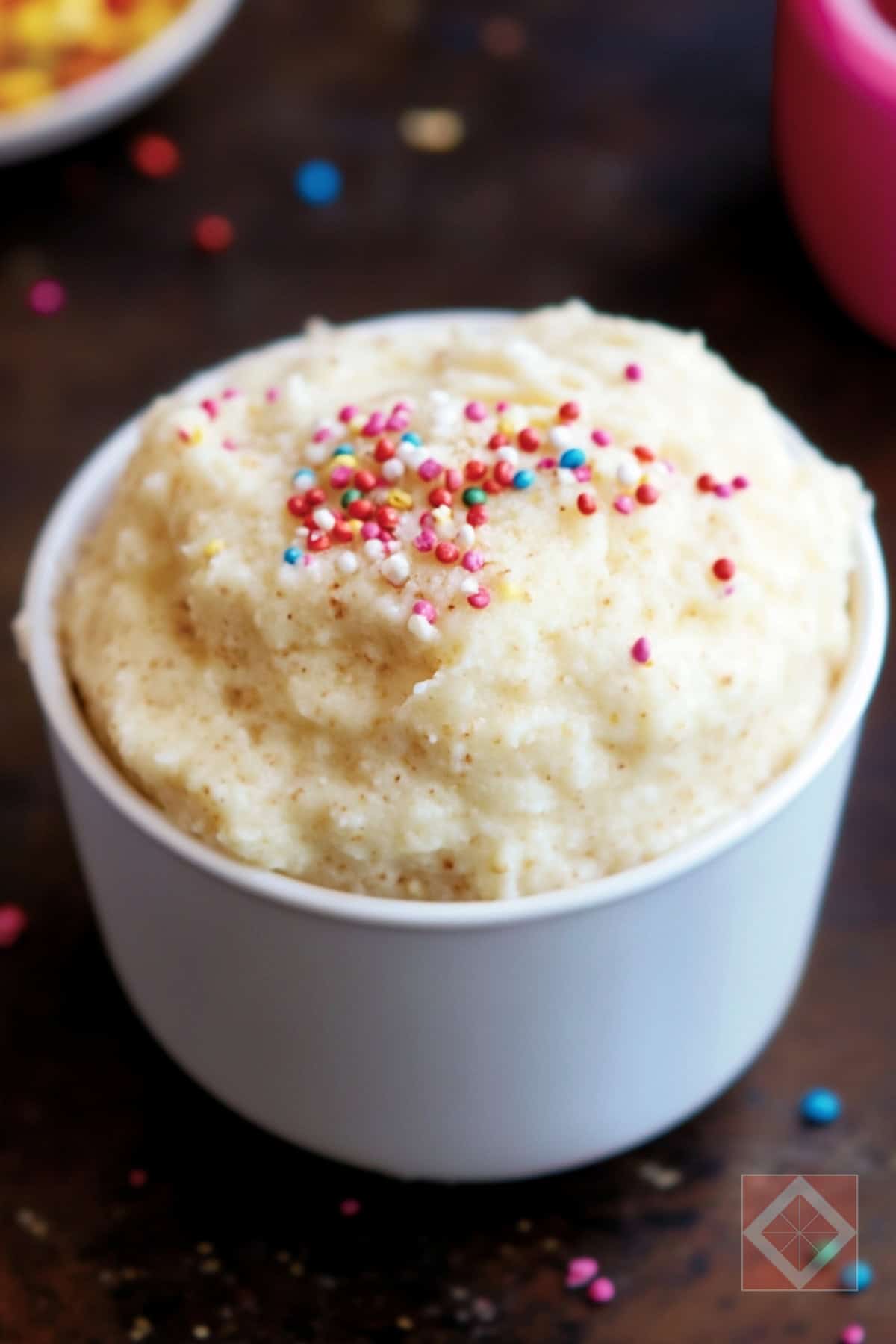 Single-Serve Cake Batter Dip – A Sweet & Wholesome Treat 3 Single-Serve Cake Batter Dip – A Sweet & Wholesome Treat - Single Serve Cake Batter Dip pin 1 midia