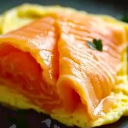 Easy Smoked Salmon Omelet (Air Fryer-Style for the Carnivore Diet) 5 Easy Smoked Salmon Omelet (Air Fryer-Style for the Carnivore Diet) - Smoked Salmon Omelet midia
