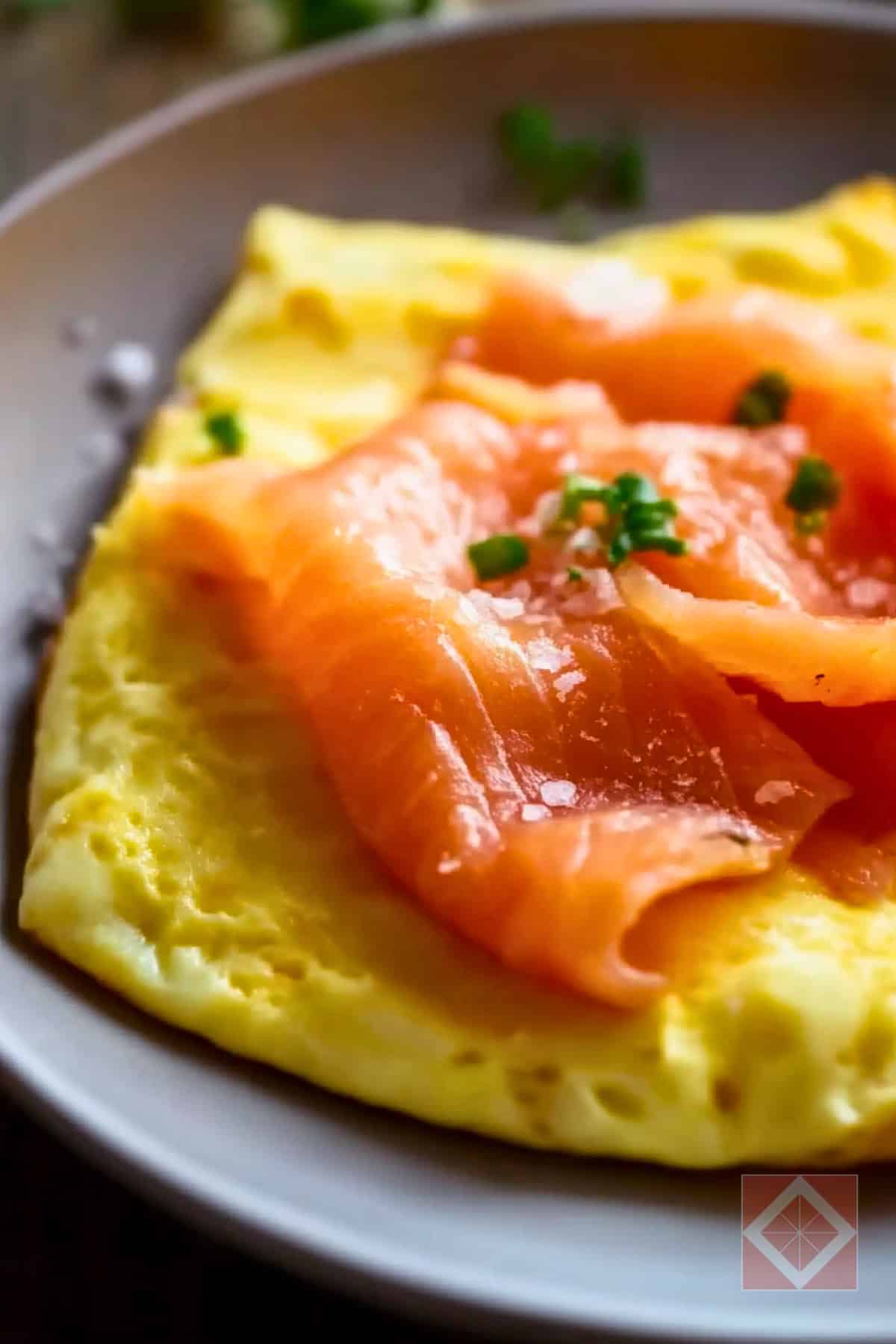 Easy Smoked Salmon Omelet (Air Fryer-Style for the Carnivore Diet) 4 Easy Smoked Salmon Omelet (Air Fryer-Style for the Carnivore Diet) - Smoked Salmon Omelet pin 2 midia