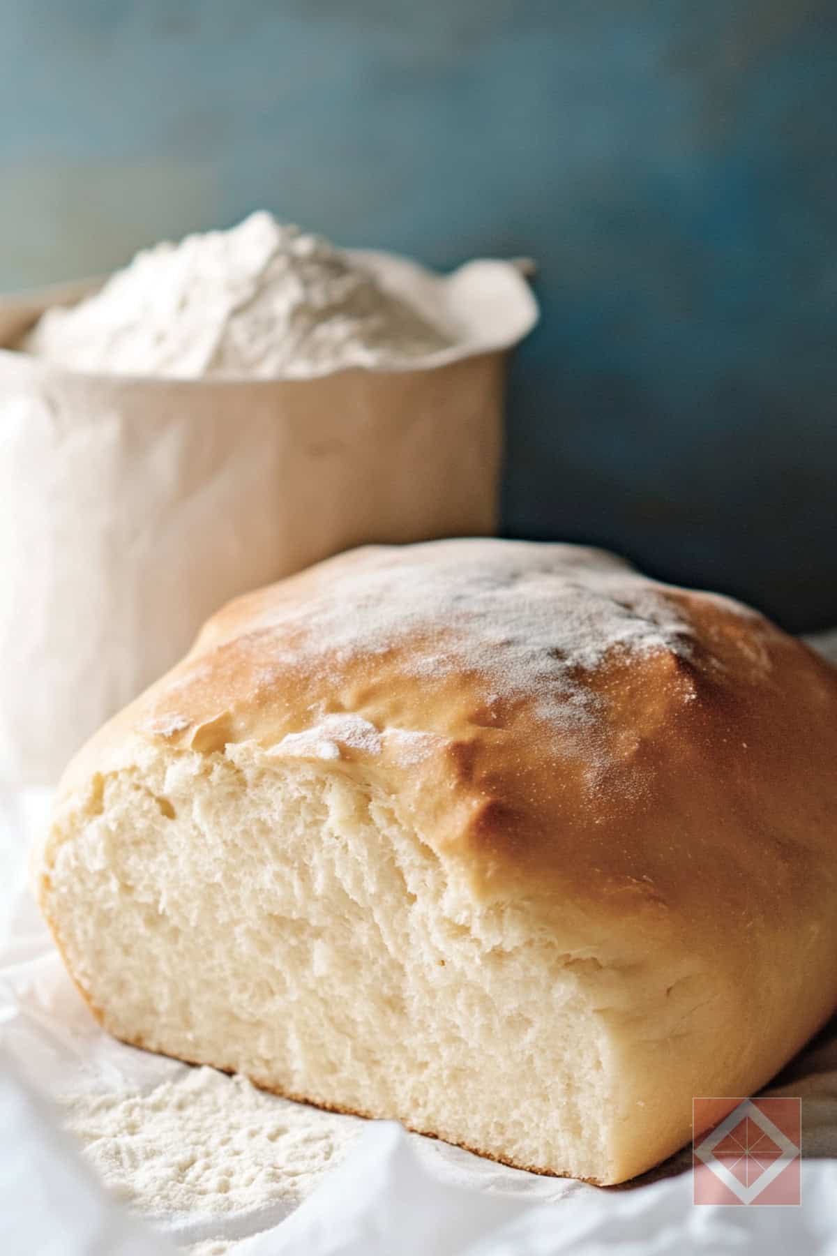 9 Classic Bakery Breads You Can Make in a Bread Machine 10 9 Classic Bakery Breads You Can Make in a Bread Machine - Sourdough Loaf Bread pin 1 midia