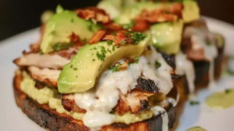 Southern Avocado Toast with Smoked Chicken & Cheese 2 Southern Avocado Toast with Smoked Chicken & Cheese - Southern Avocado Toast With Smoked Chicken Cheese midia