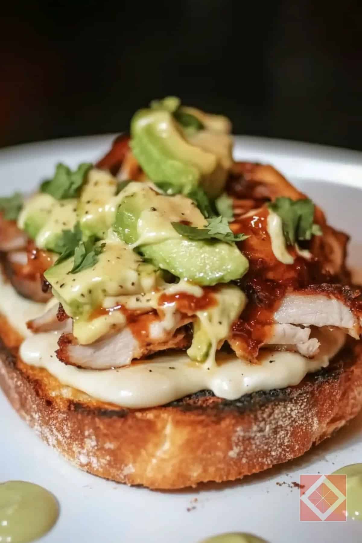 Southern Avocado Toast with Smoked Chicken & Cheese 3 Southern Avocado Toast with Smoked Chicken & Cheese - Southern Avocado Toast With Smoked Chicken Cheese pin 2 midia