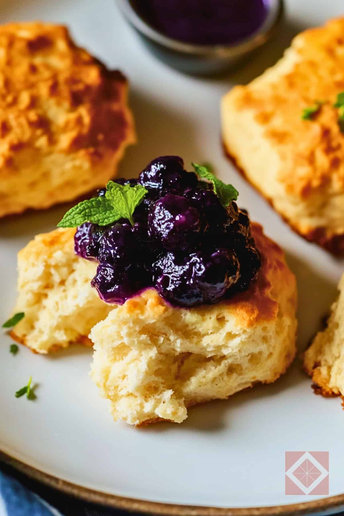 Southern-Style Buttermilk Biscuits with a Fresh Topping 3 Southern-Style Buttermilk Biscuits with a Fresh Topping - Southern Style Buttermilk Biscuits with a Fresh Topping pin 1 midia