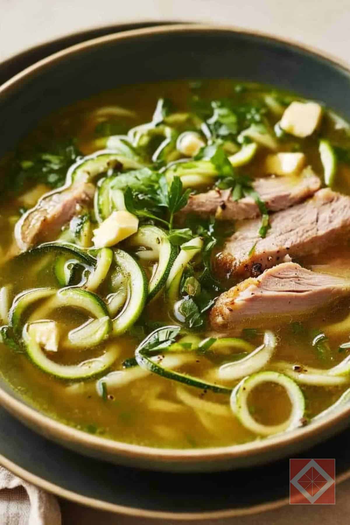 Spiced Zoodle Soup That Fits Carnivore Diet Plans 4 Spiced Zoodle Soup That Fits Carnivore Diet Plans - Spiced Zoodle Soup pin 2 midia