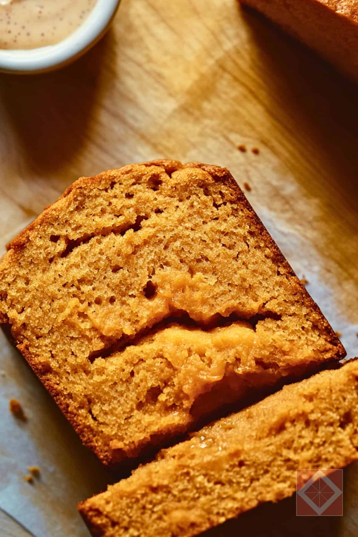 A Warm Slice of Sweet Potato Bread 4 A Warm Slice of Sweet Potato Bread - Sweet Potato Bread pin 2 midia