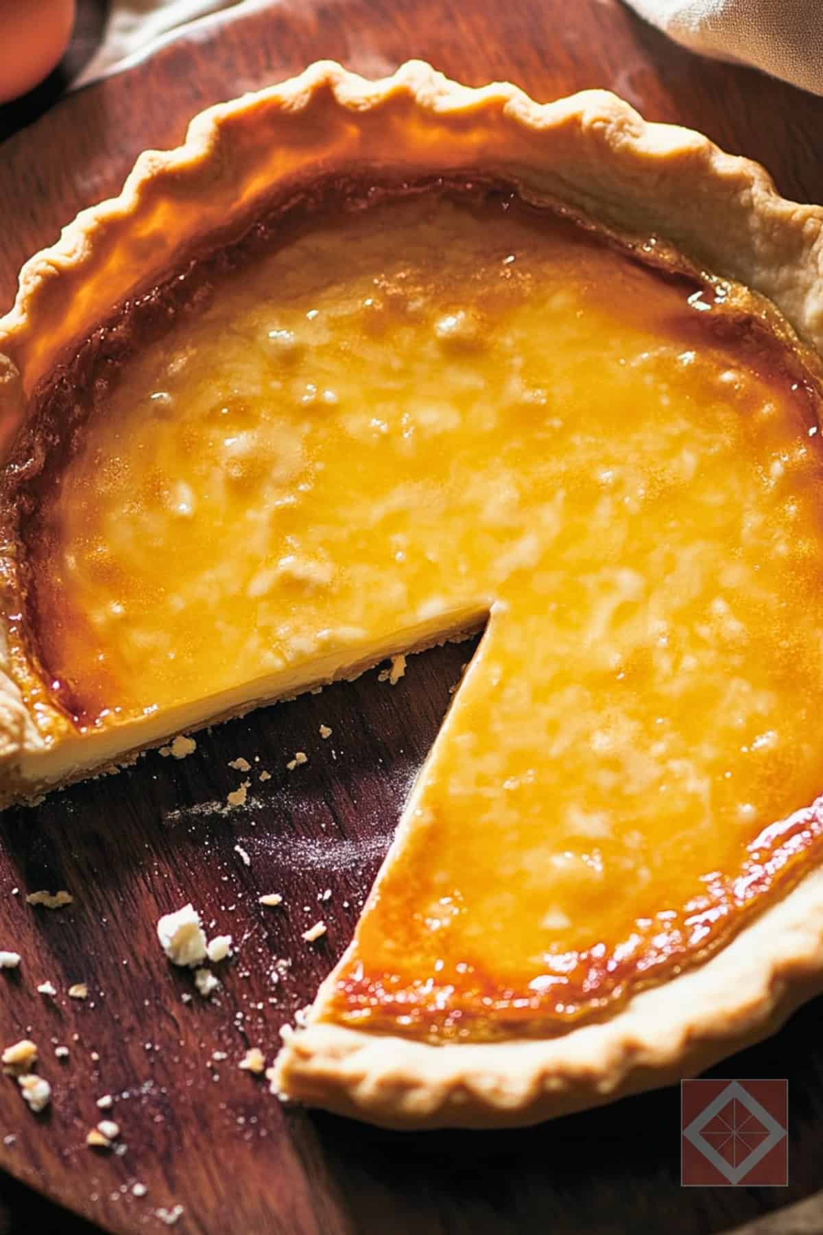 Tart de Bry Reimagined: A Brie Custard Dessert That Blurs Sweet & Savory 3 Tart de Bry Reimagined: A Brie Custard Dessert That Blurs Sweet & Savory - Tart de Bry pin 1 midia