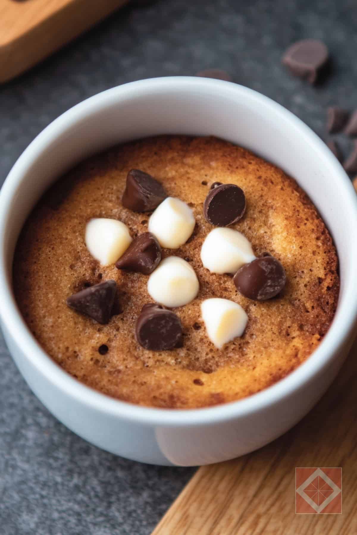 Triple Chocolate Mug Cake: Quick & Easy High-Protein & Low-Carb Dessert 2 Triple Chocolate Mug Cake: Quick & Easy High-Protein & Low-Carb Dessert - Triple Chocolate Mug Cake pin 1 midia