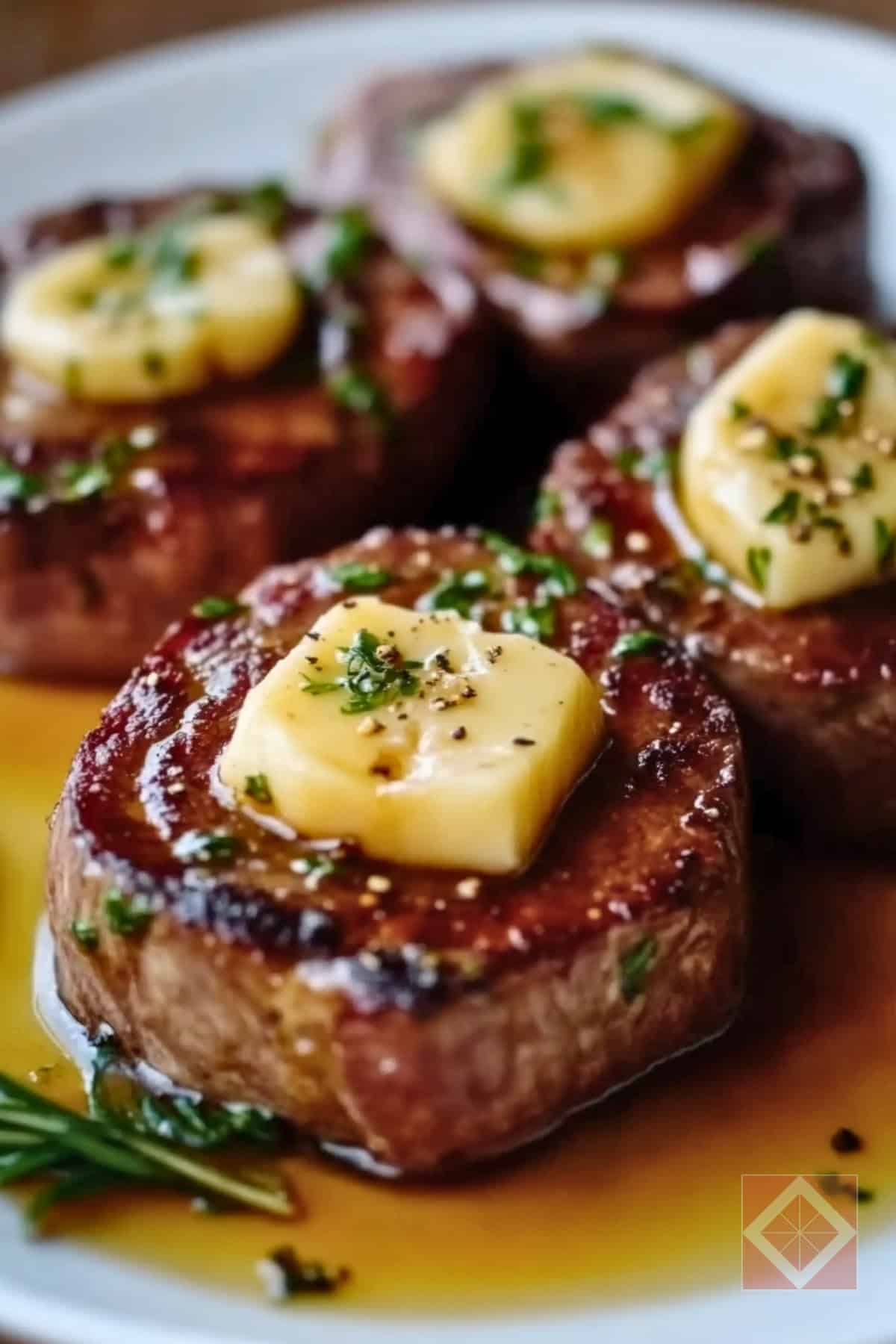 Easy Venison Steaks with Bone Marrow Butter: Carnivore Air Fryer Recipe 3 Easy Venison Steaks with Bone Marrow Butter: Carnivore Air Fryer Recipe - Venison Steaks with Bone Marrow Butter pin 2 midia