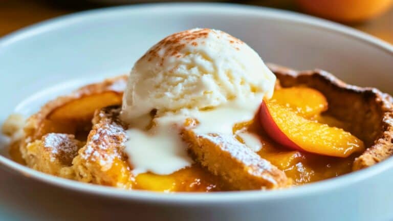 Warm Soul Food Cobbler with Spiced Peaches 6 Warm Soul Food Cobbler with Spiced Peaches - Warm Soul Food Cobbler with Spiced Peaches midia